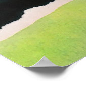 Zonneroze Fantastische Waterverf 03 Poster (Hoek)