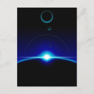 zonnescherm briefkaart