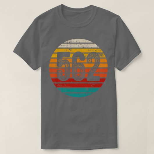 zonneschijn 562 Gebied Code T-shirt (Design voorkant)