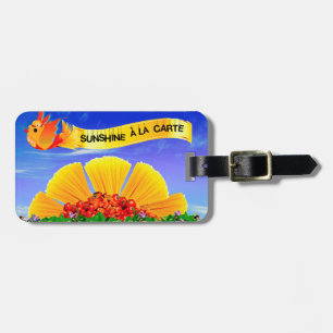 ZONNESCHIJN ALA CARTE! BAGAGELABEL