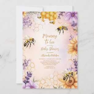 Zonneschijn Bijen Baby Shower Moederschap Baby Sho Kaart