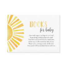Zonneschijn boeken voor baby, zon Baby shower