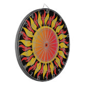 Zonneschijn Dartbord (Voorkant Links)