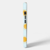 Zonneschijn Doodle Day Patroon Case-Mate iPhone Case (Achterkant / Links)