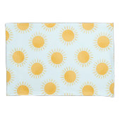 Zonneschijn Doodle Day Patroon Kussensloop (Voorkant-Links)