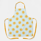 Zonneschijn Doodle Day Patroon Schort (Voorkant)