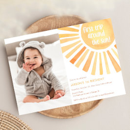 Zonneschijn eerste reis rond Zon geslachtsneutrale Kaart