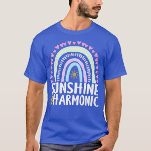 Zonneschijn en Harmonische Schattigee Regenboog Gi T-shirt