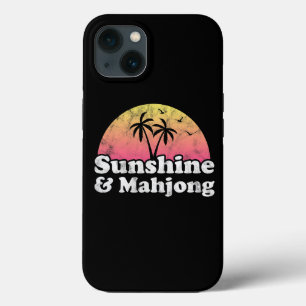 Zonneschijn en Mahjong iPhone 13 Hoesje