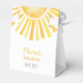 zonneschijn Favor Box Bedankdoosjes (Achterkant)