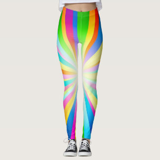 Zonneschijn gedrukte Leggings voor vrouwen