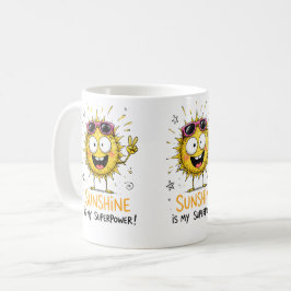 Zonneschijn is mijn superkracht koffiemok
