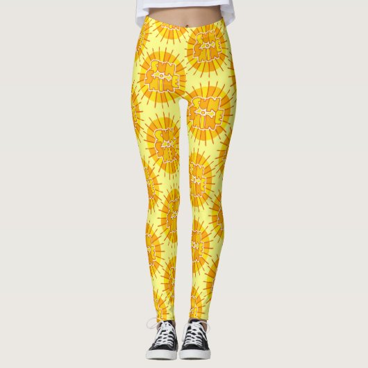 Zonneschijn Leggings (Voorkant)