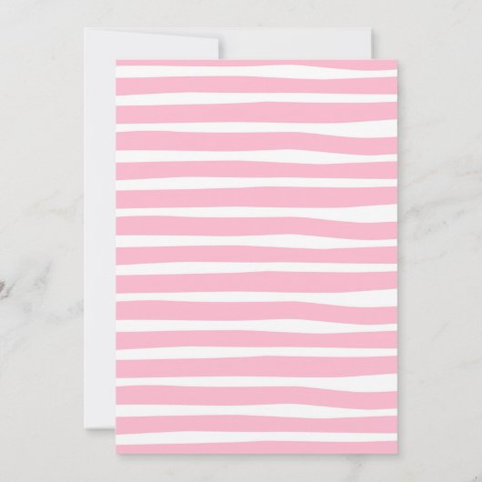 Zonneschijn limonade en leuke verjaardag uitnodigi kaart (Achterkant)