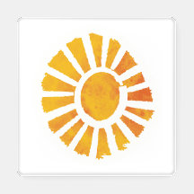 Zonneschijn onderzetters
