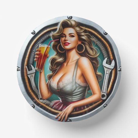 Zonneschijn Papieren Kommen (Voorkant)