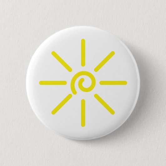zonneschijn ronde button 5,7 cm (Voorkant)