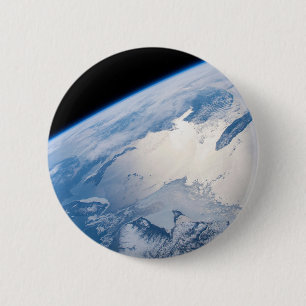 Zonneschijn voor de Golf van St. Lawrence in Canad Ronde Button 5,7 Cm