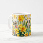 " ZONNESCHIJNVERZAMELAAR " KOFFIEMOK (Voorkant links)