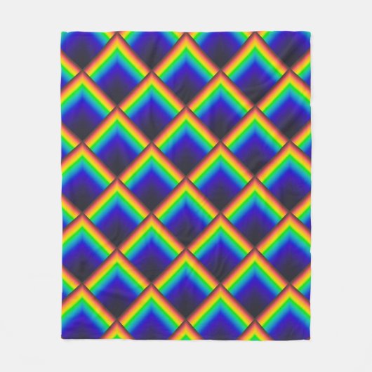 Zonnespectrumschalen Fleece Deken (Voorkant)