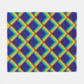 Zonnespectrumschalen Fleece Deken (Voorkant (Horizontaal))
