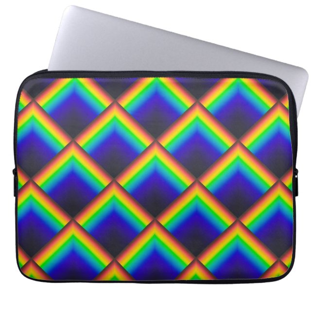 Zonnespectrumschalen Laptop Sleeve (Voorkant)