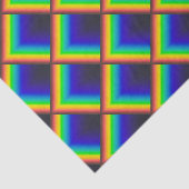 Zonnespectrumschalen Tissuepapier (Detail)