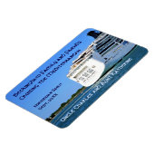 Zonnespirietspiegel Aangepaste zijderoom deurmerke Magneet (Linkerzijde)