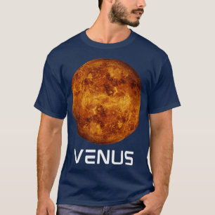 Zonnestelsel 2e planet Venus buitenruimte T-shirt
