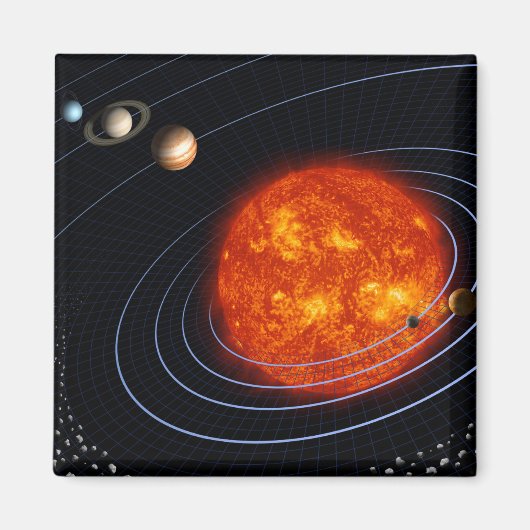 Zonnestelsel 8 magneet (Voorkant)