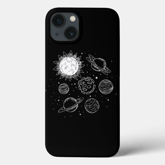 Zonnestelsel Case-Mate iPhone Case (Achterkant)