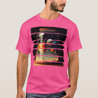Zonnestelsel in een pot t-shirt