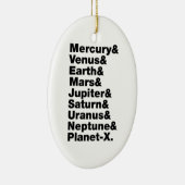 Zonnestelsel Keramisch Ornament (Rechts)