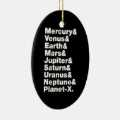 Zonnestelsel Keramisch Ornament (Rechts)