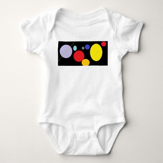Zonnestelsel kinder romper (Voorkant)