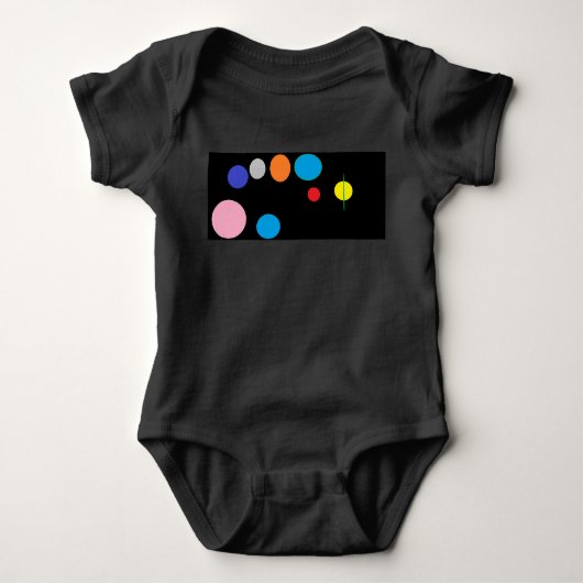 Zonnestelsel kinder romper (Voorkant)
