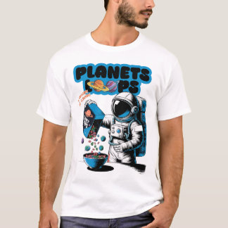 Zonnestelsel Kleurrijke Ruimteplaneten Educatief T-shirt