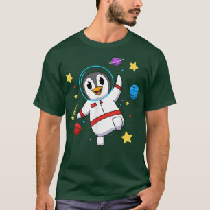 Zonnestelsel, maan heelal sterren astronaut T T-shirt