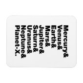 Zonnestelsel Magneet (Horizontaal)