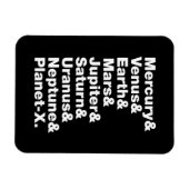 Zonnestelsel Magneet (Horizontaal)