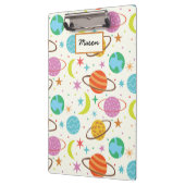 Zonnestelsel Planet Outer Space gepersonaliseerd Klembord (Links)