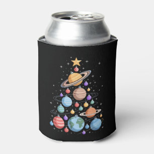 Zonnestelsel Planeten Kerstboom Ruimte Vakantie Blikjeskoeler