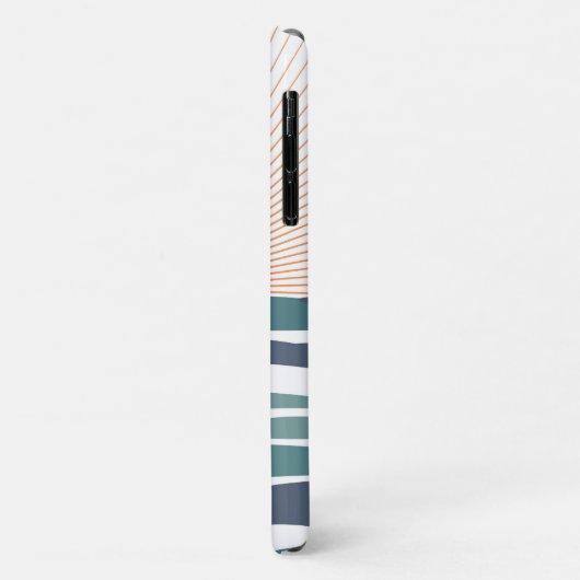Zonnestijging door het zee Case-Mate iPhone case (Achterkant/links)