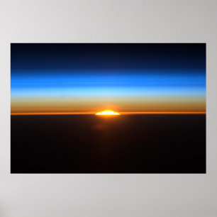 Zonnestijging van het Poster van de ruimte