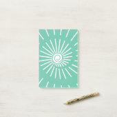 Zonnestraal 12 post-it® notes (Op bureau)