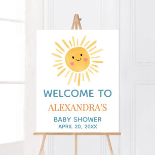 Zonnestraal Hier komt de Zoon Welkomstbord Poster