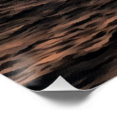 Zonnestraal over het landschapsschilderwerk in de  perfect poster (Hoek)