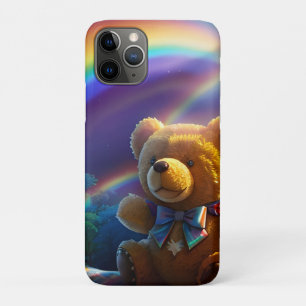 Zonnestraal Regenboog Teddybeer Wonderland iPhone 11 Pro Hoesje