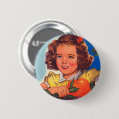 zonnestraal ronde button 5,7 cm (Voorkant /achterkant)