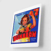 zonnestraal vierkante klok (Hoek)